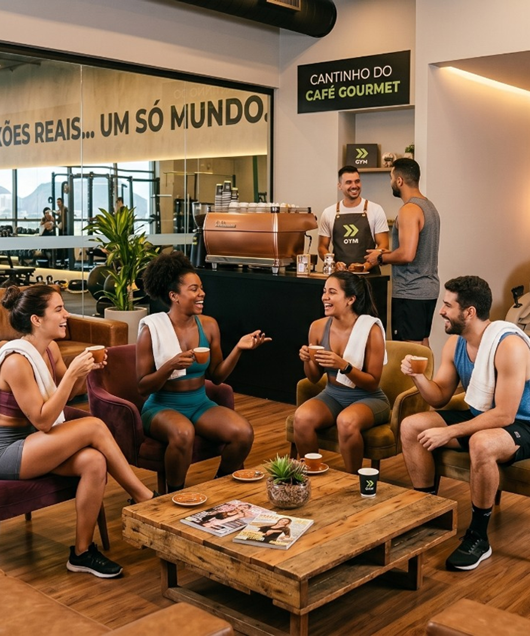 Treino com conexão real